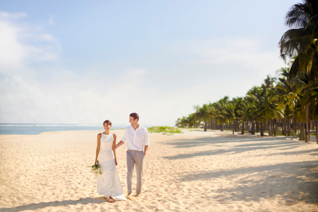 JW Marriott Mauritius, Heiraten am Strand